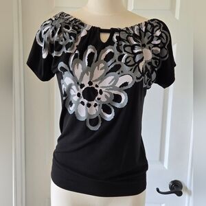 Floral Design Top